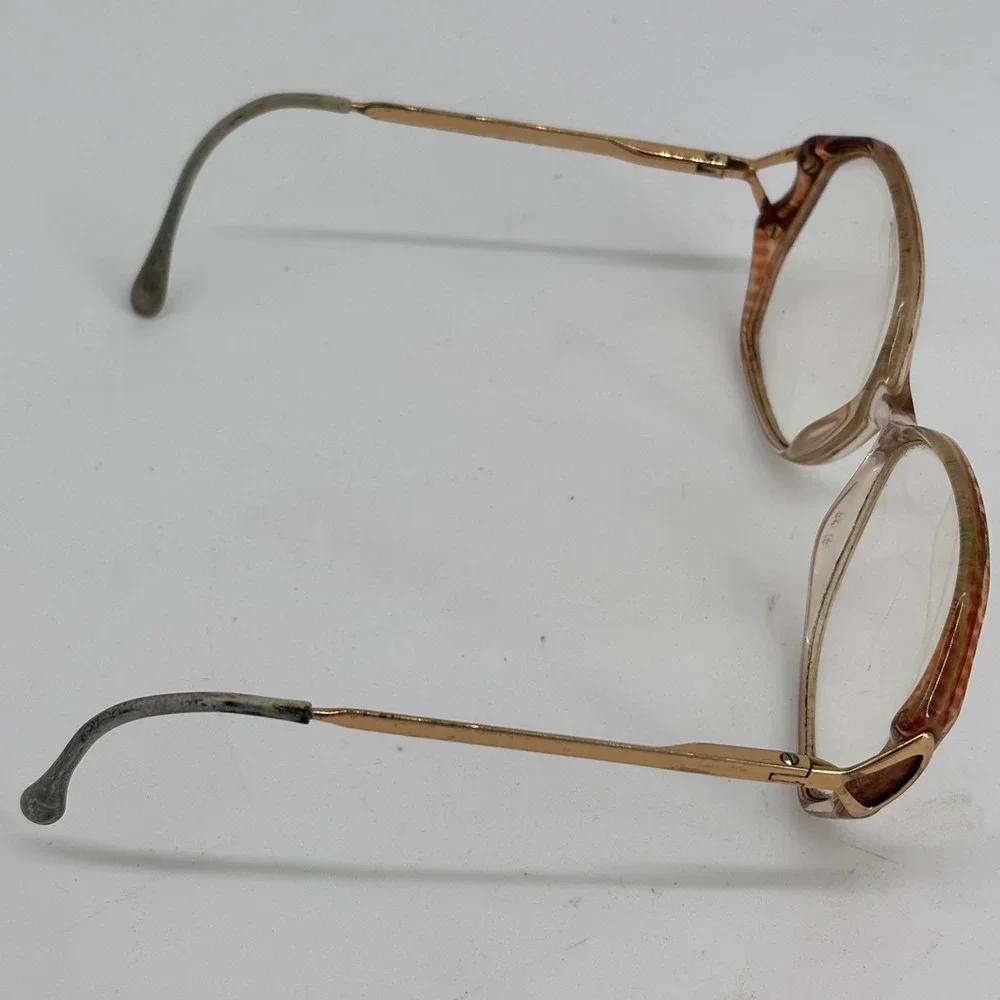 VTG Oversized Butterfly Eyeglasses Italy Berdel Sferoflex Tigerlite Frames‎ only